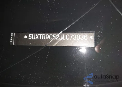 2018 BMW X3 xDrive30I from USA, damaged, VIN 5UXTR9C52JLC73036